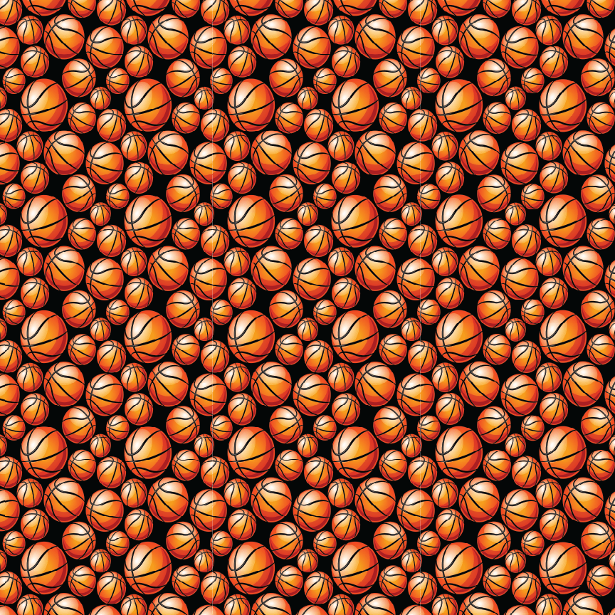 Basketball 1 Pattern Acrylic Sheet - CMB Pattern Acrylic